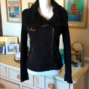 Black sweater jacket